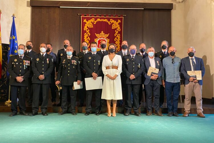 La Policía Local de Ronda celebra los actos en honor a su patrona, la Virgen de la Paz