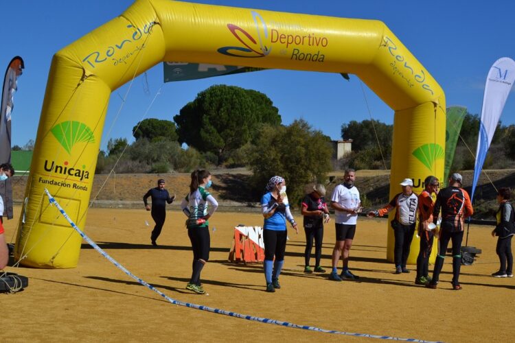 Cerca de 300 deportistas participan en Ronda en la prueba del Circuito Provincial de Orientación