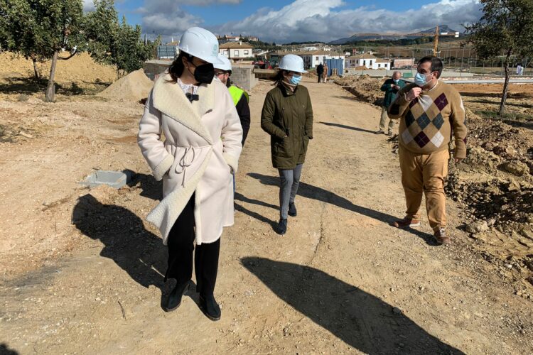 El nuevo parque de la Cruz de San Jorge estará terminado en marzo