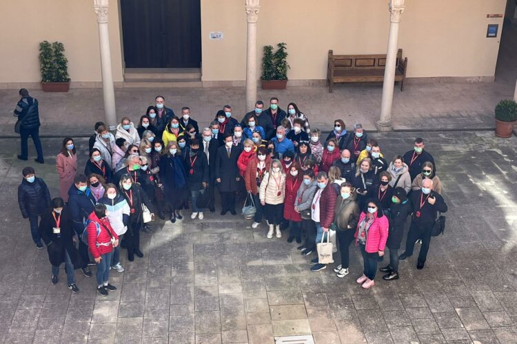 Una delegación de médicos ucranianos conoce el Área Sanitaria Serranía de Ronda