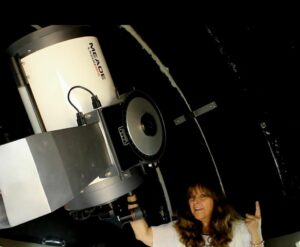 El observatorio astronómico de Ángela del Castillo.