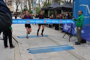 Ganadoras de la prueba femenina.