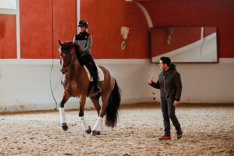 El jinete olímpico Severo Jurado imparte un clinic en la Real Maestranza de Caballería de Ronda