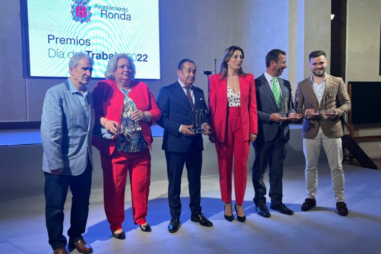 Ronda dedica un reconocimiento a cuatro empresas con motivo del Día del Trabajo