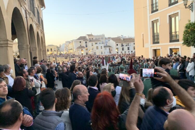 El Ayuntamiento califica de ‘éxito’ el resultado de la Semana Santa de Ronda con miles de visitantes y sin incidencias