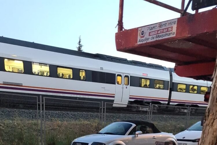 Fallece un joven de 26 años de edad tras ser arrollado por el tren en Ronda