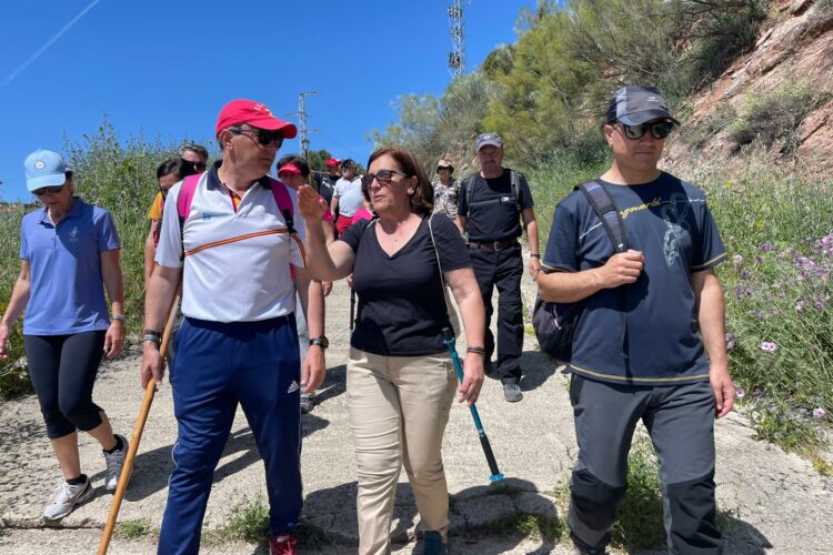 El presidente de la Diputación y alcaldes recorren la Ruta Senderista de Fray Leopoldo de Alpandeire