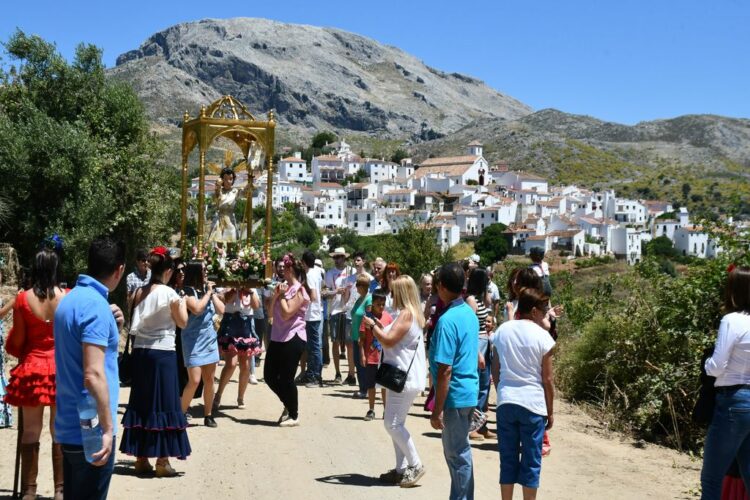 Cartajima recupera su tradicional romería del Niño Jesús tras dos años de pandemia