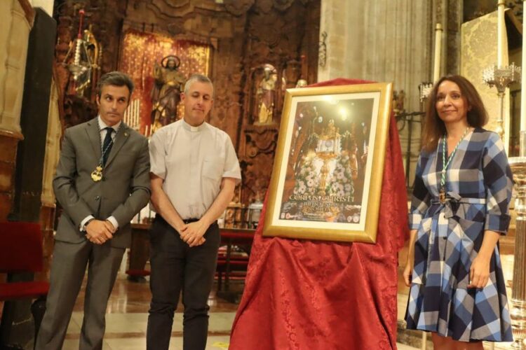 La Agrupación de Hermandades presenta el cartel del Corpus Christi 2022