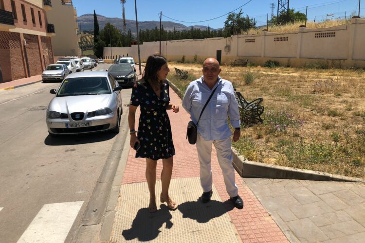 La Diputación subvencionará la primera fase de la urbanización del sector UE-30 entre la avenida Málaga y calle Maestro Díaz Machuca