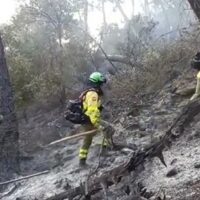 Queda extinguido el incendio de Pujerra tras calcinar cerca de 5.000 hectáreas