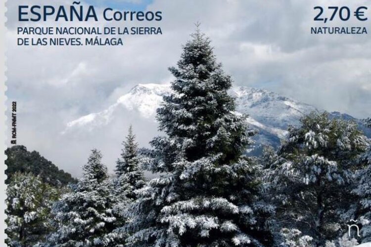 Correos emite un sello dedicado al Parque Nacional Sierra de las Nieves