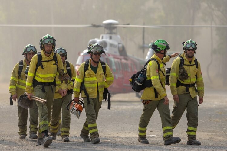 El incendio de Pujerra ya afecta a unas 2.150 hectáreas de superficie forestal