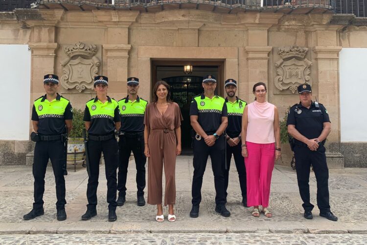 Ronda incorpora a cinco policía locales en prácticas