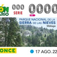 La ONCE dedica el cupón diario del próximo miércoles al Parque Nacional Sierra de las Nieves