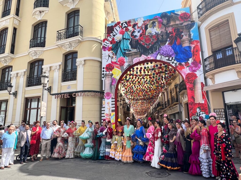 Ronda se entrega a la fiesta con el inicio de la Feria del Centro