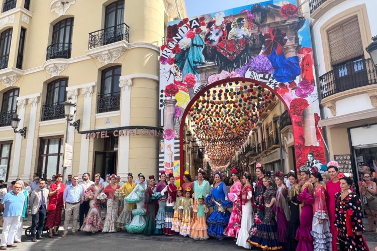 Ronda se entrega a la fiesta con el inicio de la Feria del Centro