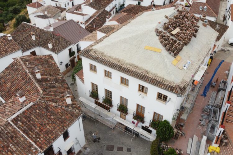 Realizan mejoras en la Casa Consistorial de Cartajima