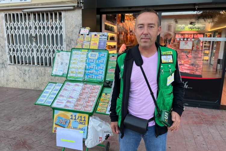 La ONCE vende un cupón premiado con 40.000 euros en Ronda