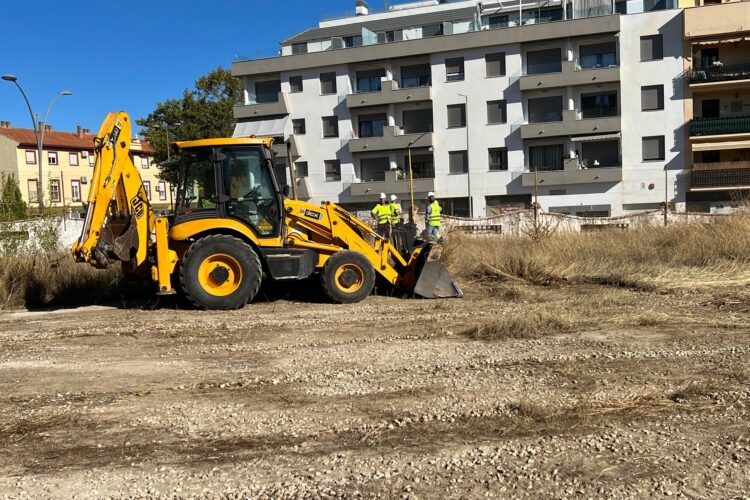 Comienzan las obras de urbanización en el antiguo campo de fútbol con un millón de euros