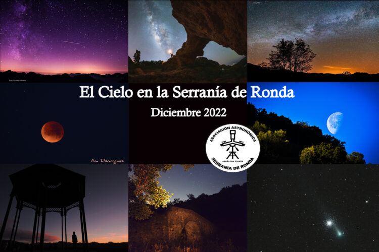 El cielo de Ronda en diciembre: un mes rico en lluvias de meteoros