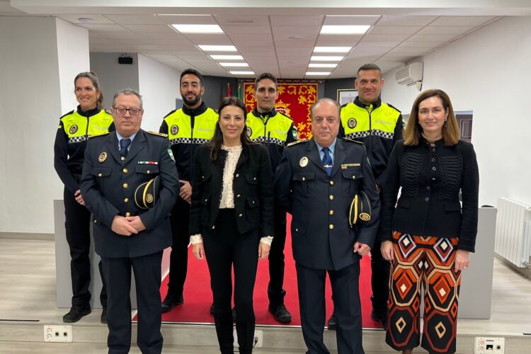 La Policía Local amplía la plantilla con la incorporación de cuatro nuevos agentes