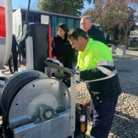 Soliarsa mejora el servicio de limpieza en Ronda con la incorporación de un camión de baldeo