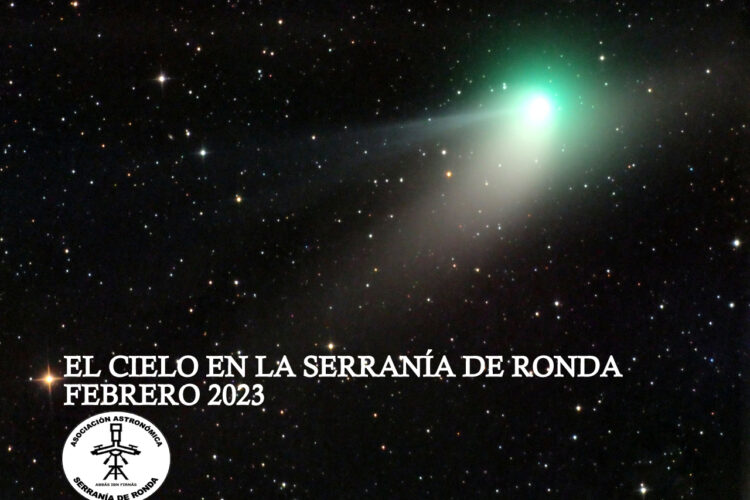 El cielo de febrero en Ronda llega cargado de novedades astronómicas