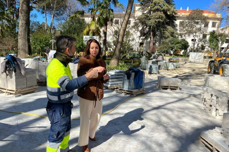 Las obras de remodelación de la Alameda estarán terminadas para abril