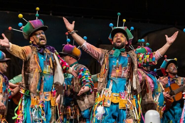 La comparsa de Ronda queda tercera en el Concurso de Agrupaciones de Carnaval de Málaga
