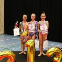 Las gimnastas del Club AGRA logran varias medallas en la competición de Holanda