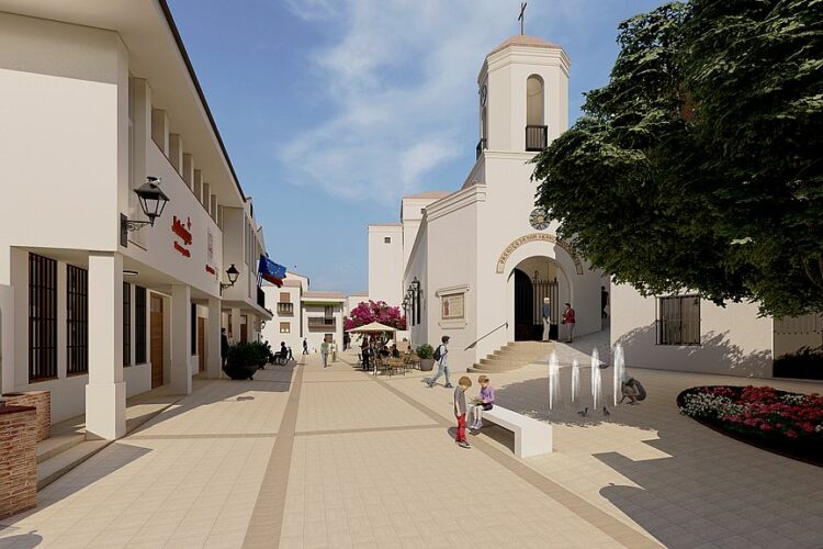 La Diputación destina 230.000 euros para remodelar la plaza de Andalucía de Jubrique