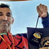 Fede Sáez logra una medalla de bronce en el mini trail de Almería