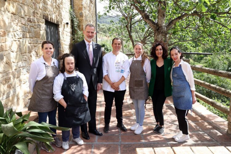 Felipe VI quiso disfrutar de la buena cocina rondeña de Miguel Herrera antes de regresar al Palacio Real