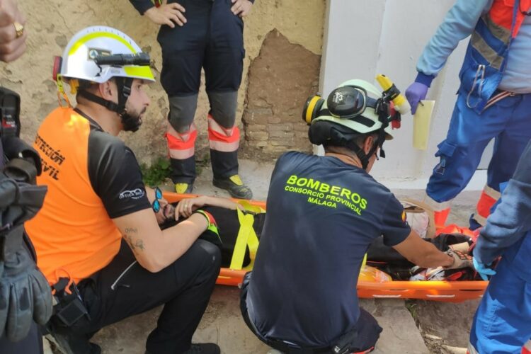 Segundo rescate de un turista en el fondo del Tajo por caída en menos de una semana