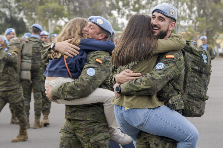 Regresa la tercera y última rotación de los efectivos de la Legión tras completar su misión en el Líbano