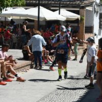Gran ambiente deportivo con 200 corredores en la CXM El Fraile de Algatocín