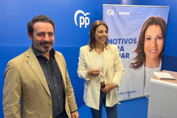 El PP de Málaga pide el el voto “sensato” para Maripaz Fernández para un gobierno “estable, que de empleo y futuro a Ronda”
