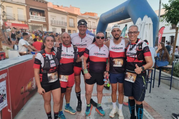 Los corredores del Club Harman disputaron la II Trail Nocturna de Teba