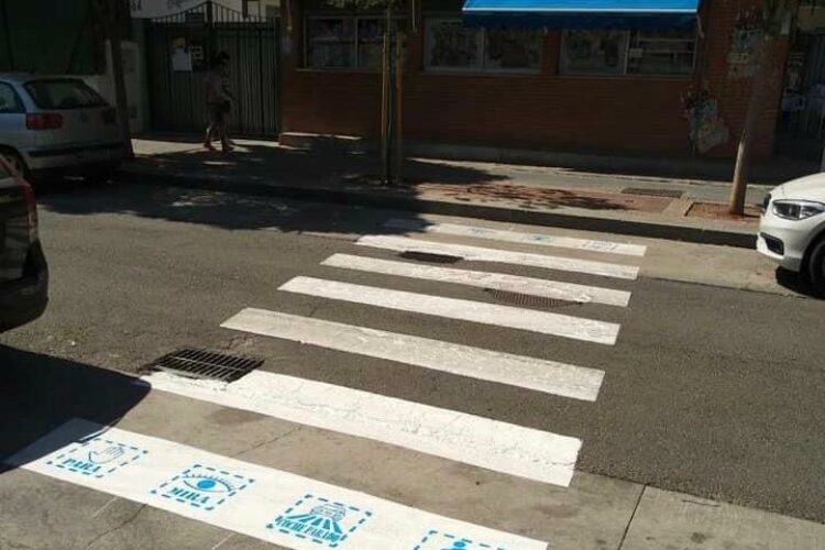 La Concejalía de Tráfico pone en marcha un plan de mejora de los pasos de peatones