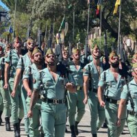 La Legión celebra el 103 aniversario de su fundación con una formación militar y numeroso público
