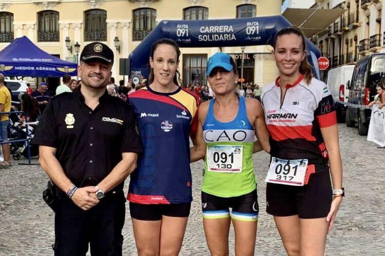 Destacada presencia de los corredores del Harman en la I Carrera Solidaria Ruta 091 de Ronda