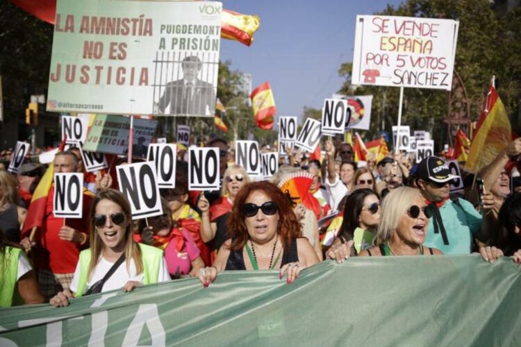 Militantes y simpatizantes del PP se desplazarán el domingo a Málaga para participar en la concentración contra la amnistía a los independentistas catalanes