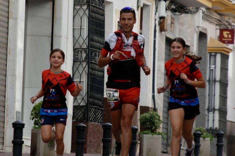 Gran actuación de Benjamín García, del Club Harman, en I Trail Pueblos Blancos