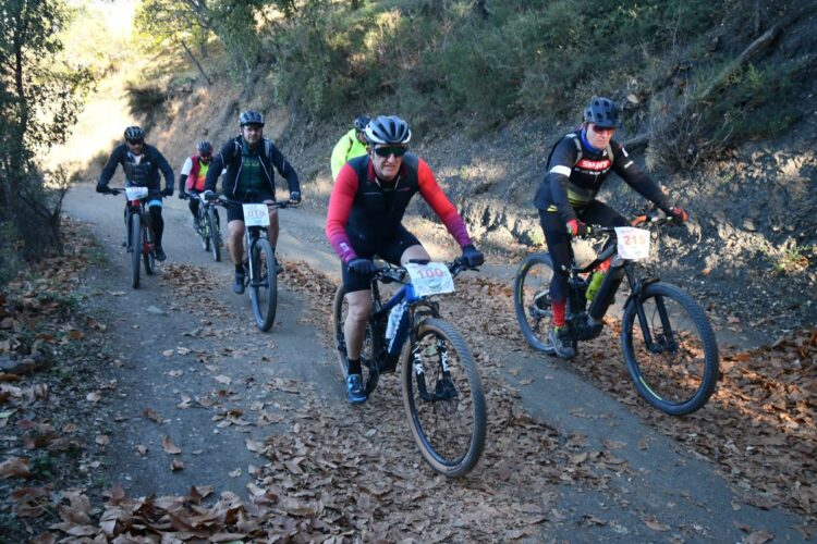 Más de 200 deportistas participaron en la XI edición de la KDD Ciclista Jubrique-Genalguacil