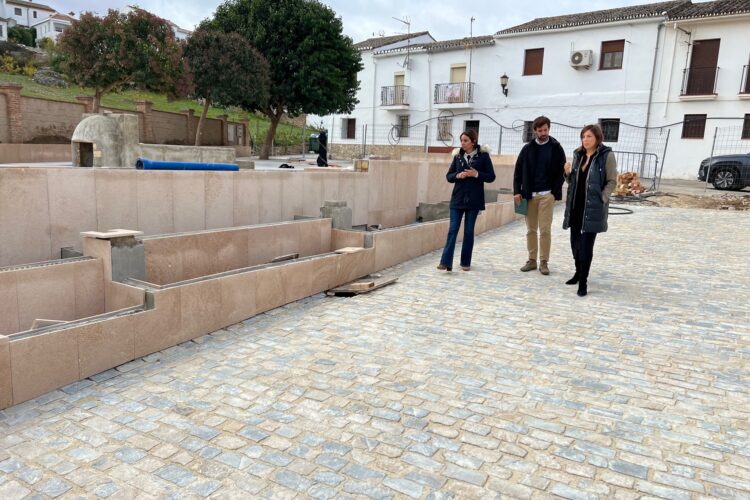 La remodelación de la plaza del Llanete, en San Francisco, ya está al 75% de ejecución