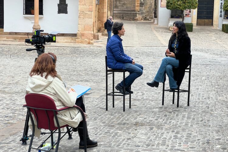 TVE graba en Ronda un capítulo del programa ‘Un país para leerlo’