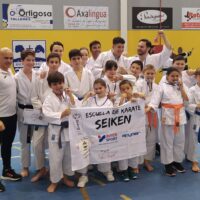 Los alumnos de la Escuela de Kárate Seiken lograron ocho medallas en el Trofeo Promesas de Ríogordo