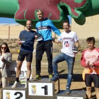 Marcos Robles, del Club Harman, quedó tercero en X Subida a la Cruz de la Atalaya