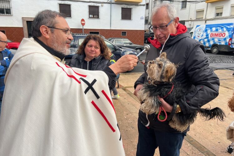 Bendición de mascotas por el día de San Antón